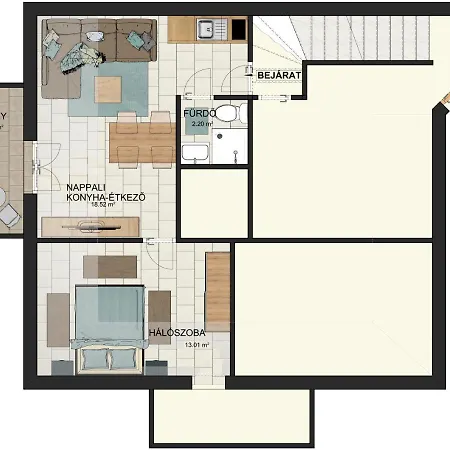 Nefelejcs Apartman Gyenesdiás