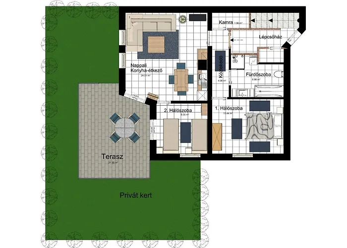 Apartament Nefelejcs Apartmanhaz